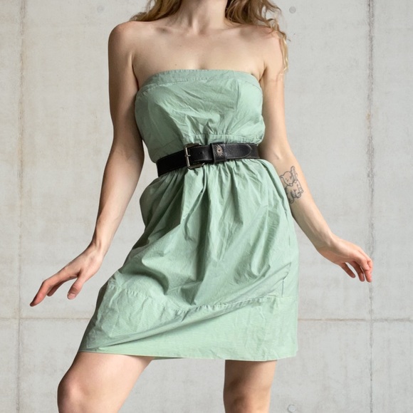 ZARA strapless summer dress. Size L - Picture 2 of 10